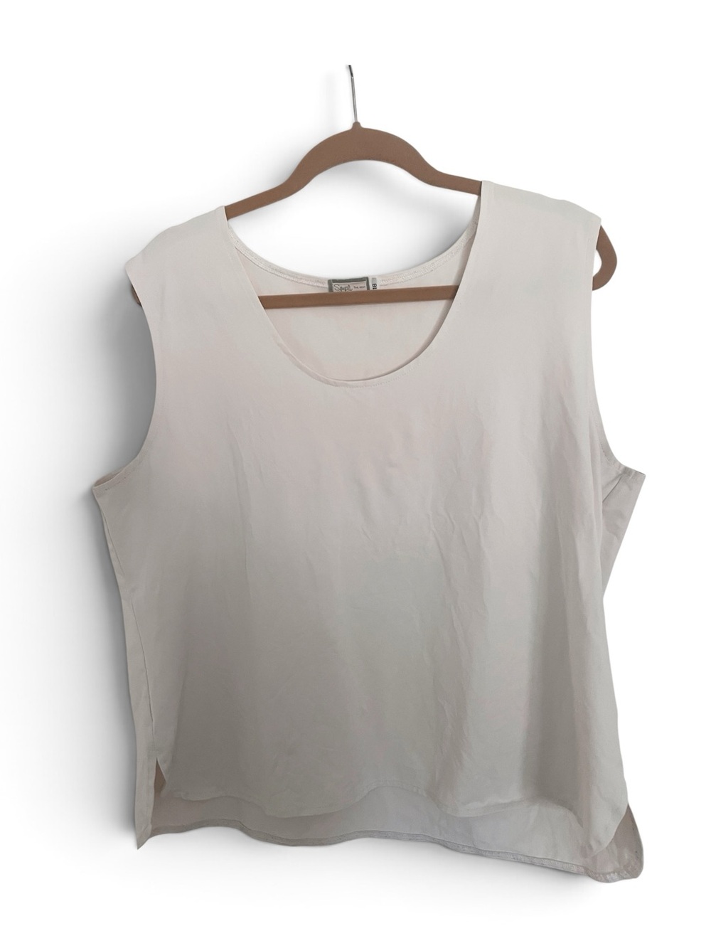 Sympli Sleeveless Scoop Neck Tank Top